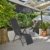 Ultranatura Aluminum Relaxsessel Korfu Plus, 73 x 60 x 112 cm, anthrazit - 