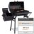 Ultranatura Smoker Grill Denver 2 Brennkammern - 119 x 66 x 135 cm - 