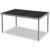 vidaXL Gartentisch Esstisch 150x90x74 cm schwarz -