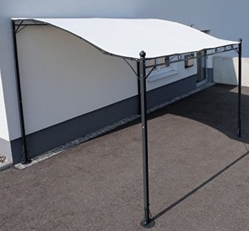 Wand Anbau Pavillon 3 x 2,5 Meter mit Dach Model Siena-7107 von AS-S -