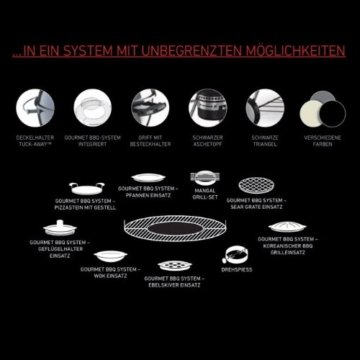 Weber 1381204 Master-Touch GBS ø 57 cm Holzkohlegrill Black - 