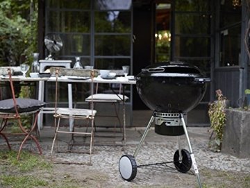Weber 14501004 Grill, Master Touch 57cm - Holzkohle, 69x57x98 cm, schwarz - 