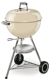 Weber Original kettle Ivory Grill, Durchmesser 47 cm, weiß, 60 x 74 x 107 cm, 1245304 -