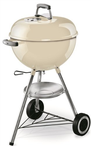 Weber Original kettle Ivory Grill, Durchmesser 47 cm, weiß, 60 x 74 x 107 cm, 1245304 -