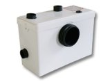 WilTec 3/1 Hebeanlage Abwasserpumpe Pumpe Kleinhebeanlage Fäkalien WC Häcksler -