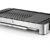 WMF LONO Tischgrill flach & gerippt, variable Temperatureinstellung, inkl. Grillzange, 2300 W, cromargan matt/silber -