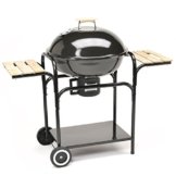 XXL 57cm Kugelgrill BBQ Grill Holzkohlegrill Grillwagen Smoker Kohlegrill NEU -