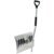 WOLTU #145 Schneeschaufel Schneeschieber Schneeschippe Aluminium Schaufel mit Thermogriff Länge:130cm(2751 Silber) - 
