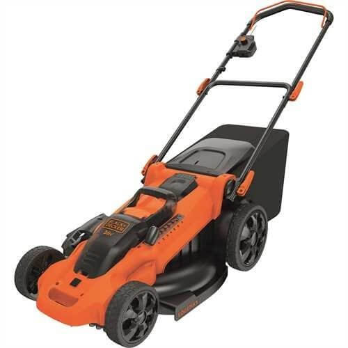 Black und Decker Akku-Rasenmäher große Flächen