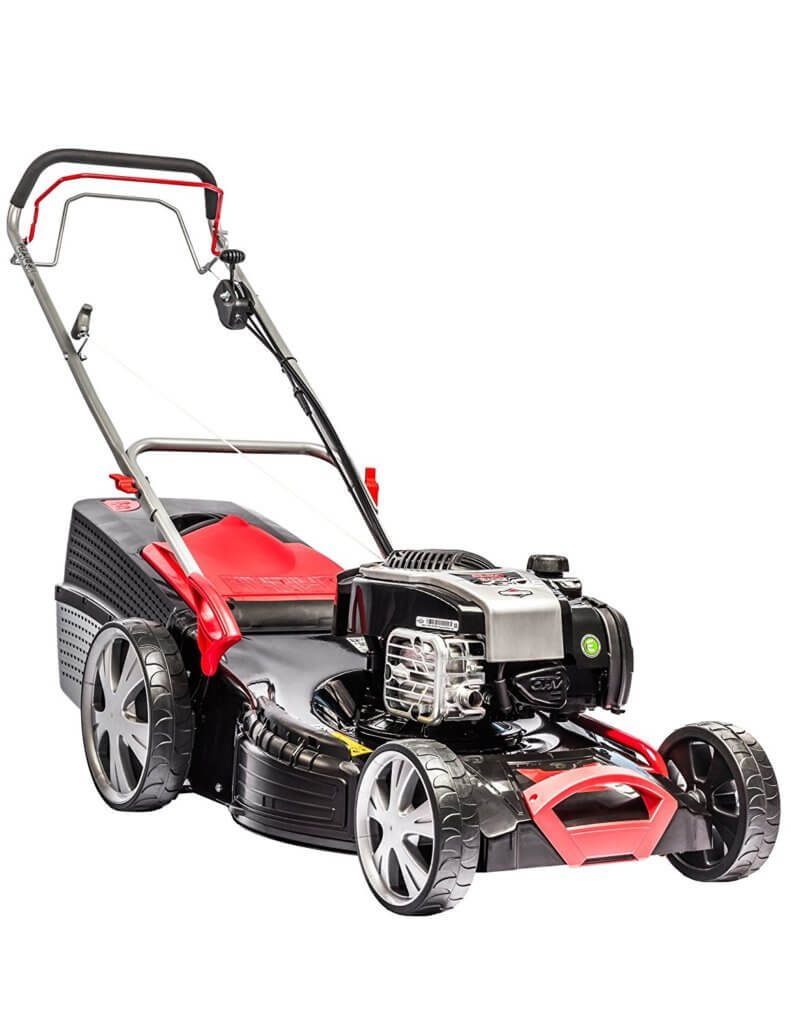 Benzin Rasenmäher mit Antrieb 50 cm Schnittbreite