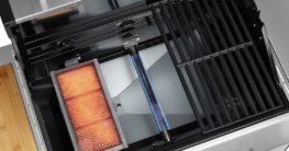 Gasgrill mit Keramikbrenner