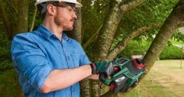 Bosch Akku Kettensäge