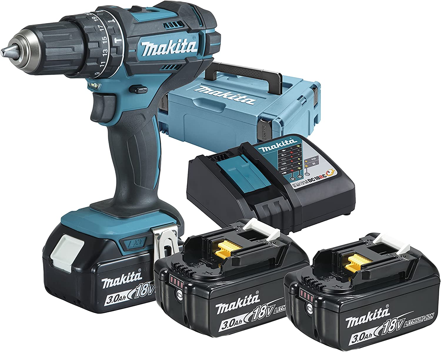 Makita Akku Schlagbohrmaschine Set