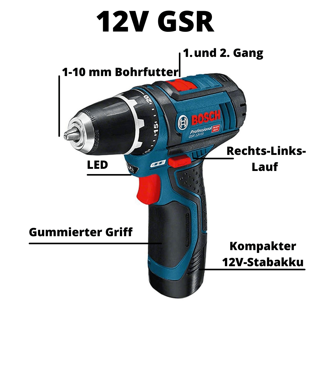 Bosch GSR 12V
