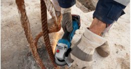 Bosch cordless angle grinder