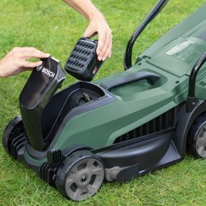 Bosch cordless lawn mower