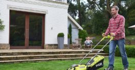 Ryobi cordless lawn mower