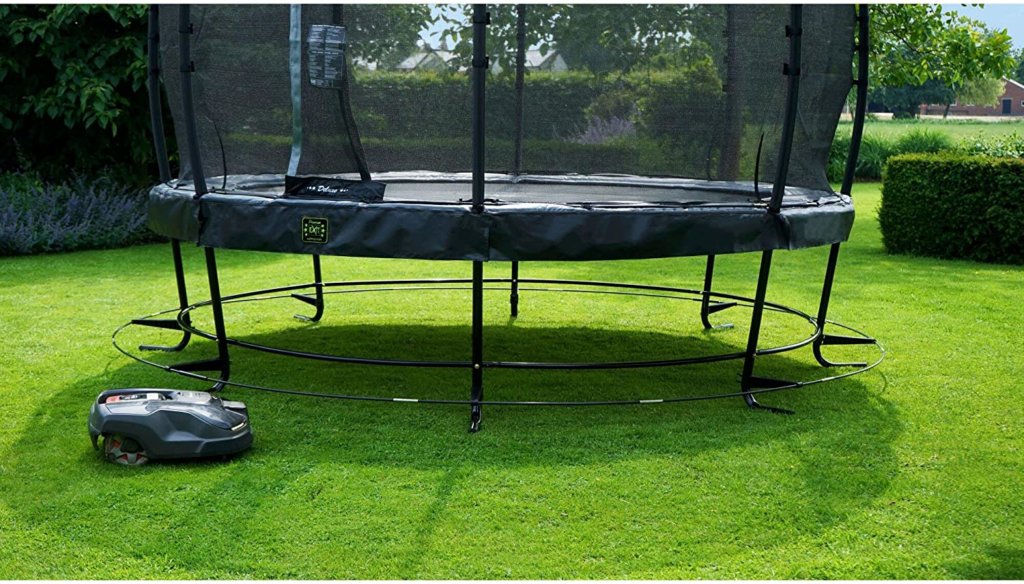 Mähroboter Trampolin