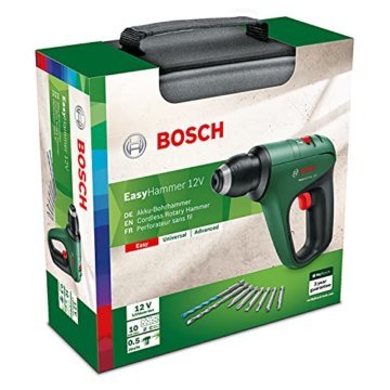 Bosch Akku Bohrhammer EasyHammer 12V (mit integriertem 12-V-Akku, zum Schrauben, Bohren und Schlagbohren, in Softbag) - 7