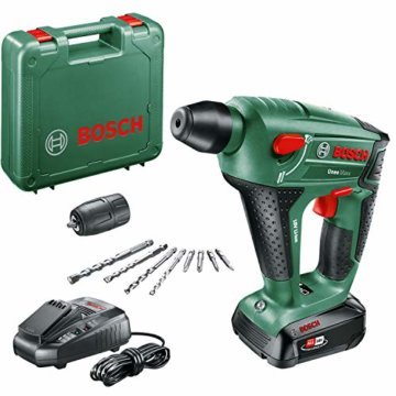 Bosch Akku Bohrhammer Uneo Maxx (1 Akku, 18-Volt-System, max. Bohrdurchmesser in Beton 10 mm, im Koffer) - 1
