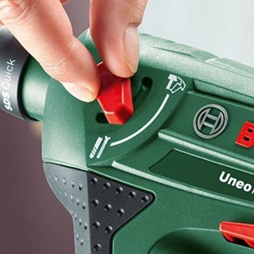 Bosch Akku Bohrhammer Uneo Maxx (1 Akku, 18-Volt-System, max. Bohrdurchmesser in Beton 10 mm, im Koffer) - 6