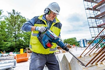 Bosch Professional BITURBO Akku Bohrhammer GBH 18V-45 C (Schlagenergie: 12,5 Joule, inkl. Connectivity-Modul + voreinstellbare Drehzahlstufen, ohne Akkus und Ladegerät, im Koffer) - 5