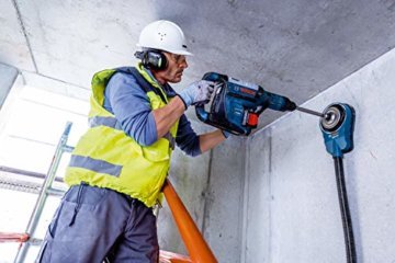Bosch Professional BITURBO Akku Bohrhammer GBH 18V-45 C (Schlagenergie: 12,5 Joule, inkl. Connectivity-Modul + voreinstellbare Drehzahlstufen, ohne Akkus und Ladegerät, im Koffer) - 6