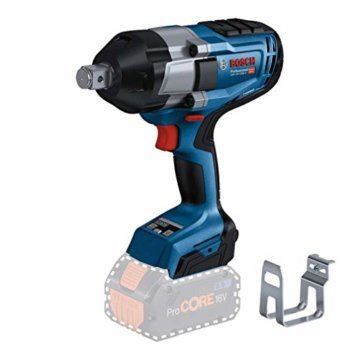 Bosch Professional BITURBO Akku Drehschlagschrauber GDS 18V-1050 H (Anziehmoment 1.050 Nm, Losbrechmoment 1.700 Nm, ohne Akkus und Ladegerät, im Karton) - 1