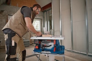 Bosch Professional BITURBO Akku-Tischkreissäge GTS 18V-216 (216 mm Sägeblatt-Ø, ohne Akkus und Ladegerät, im Karton) - 6