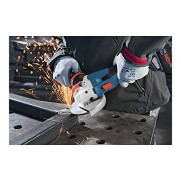 Bosch Professional BITURBO Akku Winkelschleifer GWX 18V-15 C (Scheibendurchmesser 125mm, X-Lock-Aufnahme, ohne Akkus und Ladegerät, in L-BOXX) - 5