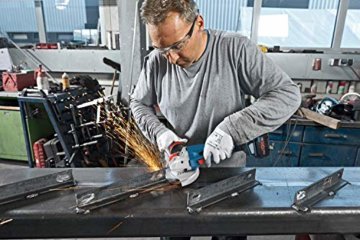Bosch Professional BITURBO Akku Winkelschleifer GWX 18V-15 C (Scheibendurchmesser 125mm, X-Lock-Aufnahme, ohne Akkus und Ladegerät, in L-BOXX) - 6