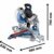Bosch Professional BITURBO GCM 18V-305 GDC Akku-Gehrungssäge (einschließlich Sägeblatt, Konnektivitätsmodul, Staubbeutel, OHNE Batterien und Ladegerät, in einem Karton) - 3