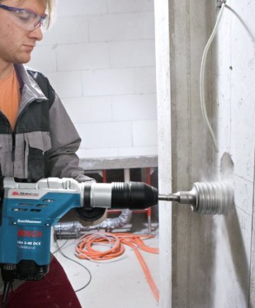 Bosch Professional Bohrhammer GBH 5-40 DCE (1.150 Watt, 8,8 J Schlagenergie, 1.500-3.050 min-1 Schlagzahl, im Handwerkerkoffer) - 5