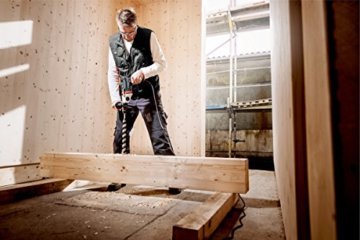 Metabo 600785500 Schlagbohrmaschine SBEV 1300-2 | Schnellspannfutter Futuro Plus, Handgriff, Anschlag, Koffer | VTC Vollwellenelektronik / Rechts-Linkslauf (1300 W / 44 Nm / Drehzahl 0 - 3100 /min) - 6