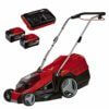 Einhell GE-CM 36/43 Akku-Rasenmäher Li M Kit Power X-Change (Li-Ion, 36 V, 43 cm Schnittbreite, 6x Höhenverstellung, inkl. 2 x 5,2 Ah-Akku und Twincharger) - 1