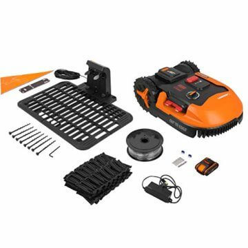 WORX Landroid L WR147E Mähroboter/Akkurasenmäher für Gärten bis 1000 qm schwimmendes Mähdeck besonders leise - 4