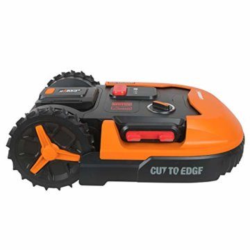WORX Landroid L WR147E Mähroboter/Akkurasenmäher für Gärten bis 1000 qm schwimmendes Mähdeck besonders leise - 9