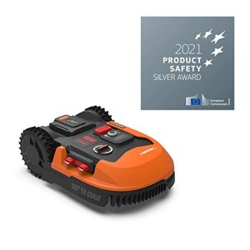 WORX Landroid L WR155E Mähroboter/Akkurasenmäher für große Gärten bis 2000 qm/Selbstfahrender Rasenmäher für einen sauberen Rasenschnitt im Handumdrehen - 2