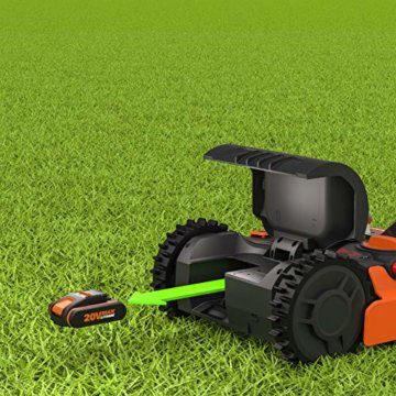 WORX Landroid L WR155E Mähroboter/Akkurasenmäher für große Gärten bis 2000 qm/Selbstfahrender Rasenmäher für einen sauberen Rasenschnitt im Handumdrehen - 7