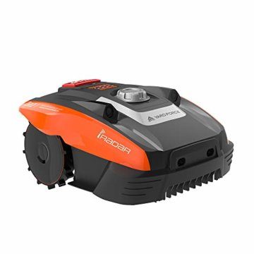 Yard Force Mähroboter COMPACT 400Ri bis zu 400 qm - Selbstfahrender Rasenmäher Roboter mit WLAN-Verbindung, App-Steuerung, iRadar Ultraschallsensor, Kantenschneide-Funktion und bürstenloser Motor - 1
