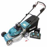 DLM460PT2 Akku-Rasenmäher 2x18 V/ 5, 0 Ah, 2 Akkus + Doppelladegerät - 1