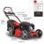 Scheppach Benzin Rasenmäher MS225-53E mit E-Start | Radantrieb | 7PS | 53 cm Schnittbreite | 7-fache Schnitthöhenverstellung | 65 Liter Fangkorb | Reinigungsfunktion | Mulchfunktion | Seitenauswurf - 2
