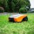 Yard Force Mähroboter EasyMow260 für geeignet für bis zu 260 qm-Selbstfahrender Rasenmäher Roboter, Bedienung und einfach zu bedienen, 30% Steigung 2,0 Ah Lithium-Ionen Akku, 20 V, schwarz/orange - 3