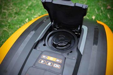 Yard Force Mähroboter EasyMow260 für geeignet für bis zu 260 qm-Selbstfahrender Rasenmäher Roboter, Bedienung und einfach zu bedienen, 30% Steigung 2,0 Ah Lithium-Ionen Akku, 20 V, schwarz/orange - 5