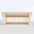 TUGA - Holztech Naturholz Massive wetterfeste extrem stabile stehende Liege Waldsofa Himmelsliege Liegelänge 205cm 120cm breit Himmelsliege - 4