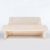 TUGA - Holztech Naturholz Massive wetterfeste extrem stabile stehende Liege Waldsofa Himmelsliege Liegelänge 205cm 120cm breit Himmelsliege - 7