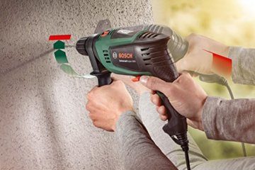 Bosch Home and Garden Schlagbohrmaschine UniversalImpact 800 (800 Watt, Koffer), Schwarz/Grün - 6
