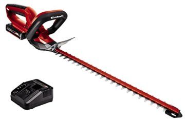 Einhell Akku Heckenschere GE-CH 1846 Li Set Power X-Change (18 V, 46 cm Schnittlänge, 15 mm Zahnabstand, ergonomischer Griff, inkl. 2,0 Ah Akku und Ladegerät) - 1