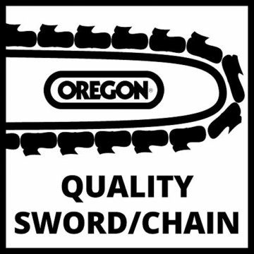 Einhell Akku-Kettensäge GE-LC 18/25 Li-Solo Power X-Change (Lithium-Ionen, 18V, OREGON Qualitätsschwert/-kette, Rückschlagschutz, Kettenfangbolzen, ohne Akku und Ladegerät) - 15