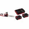 Einhell Akku-Kettensäge GE-LC 36/35 Li-Solo Power X-Change + Einhell 4512083 2X 3,0Ah & Twincharger PXC-Starter-Kit - 1